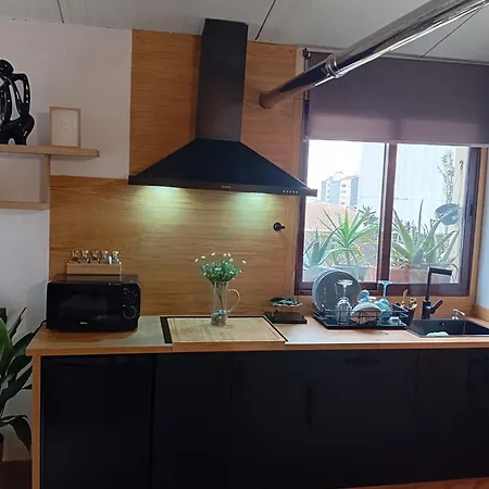 홈스테이 Loft Luminoso Con Terraza En Vigo 칸가스데모라조